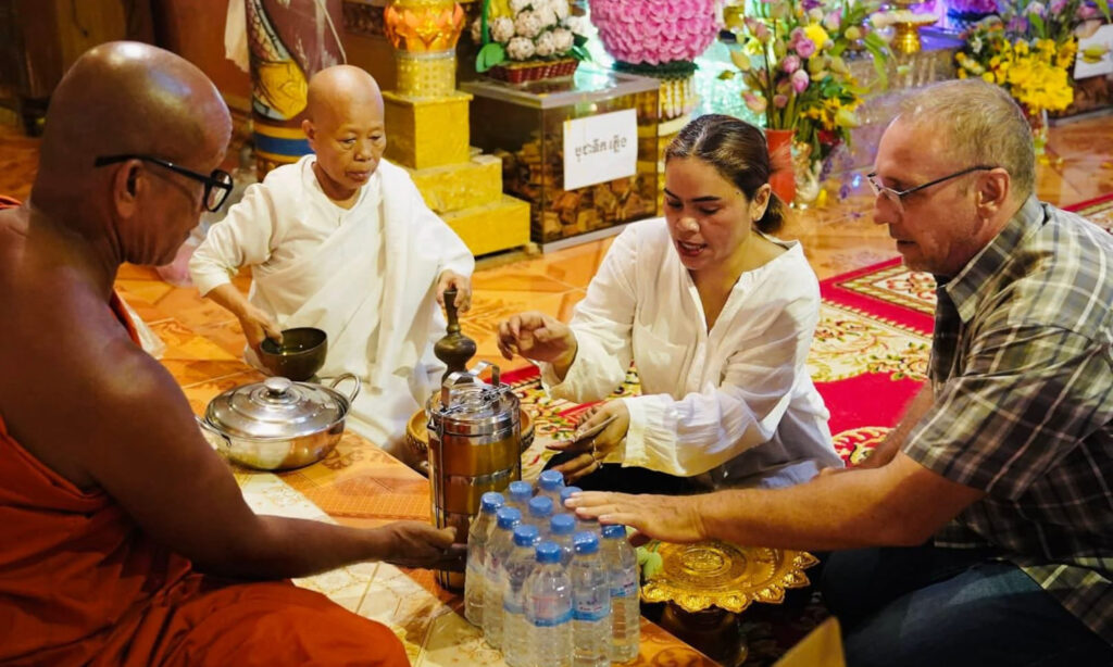 Visak Bochea Feierlichkeiten im Wat Smathi in Kep am 01.05.2026 (2)