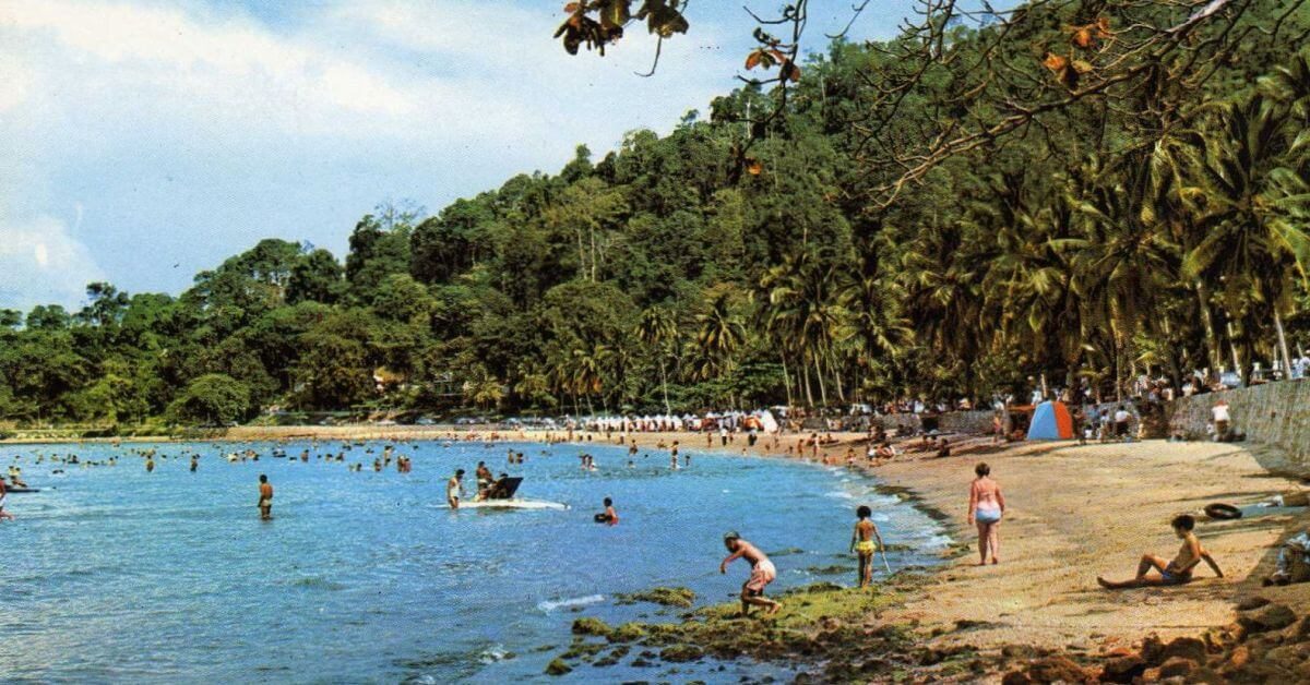 Strand in Kep 60er-Jahre