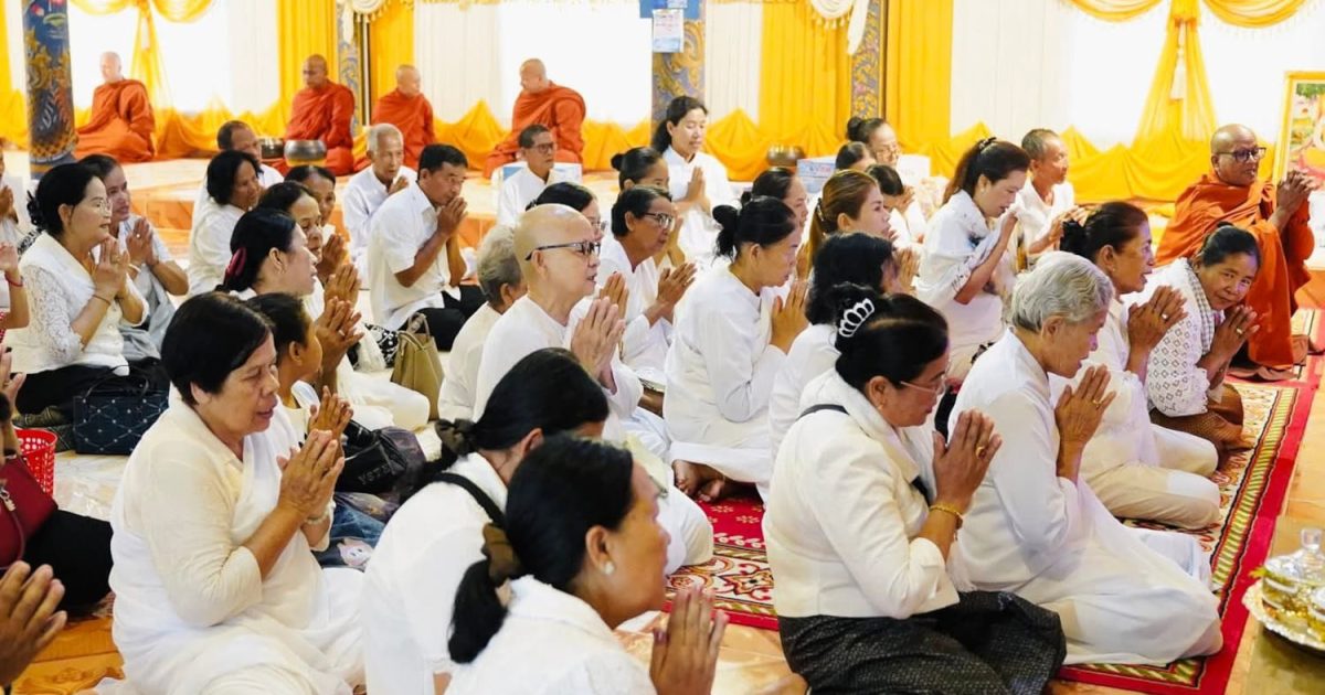 Visak Bochea Feierlichkeiten im Wat Smathi in Kep am 01.05.2026 (1)